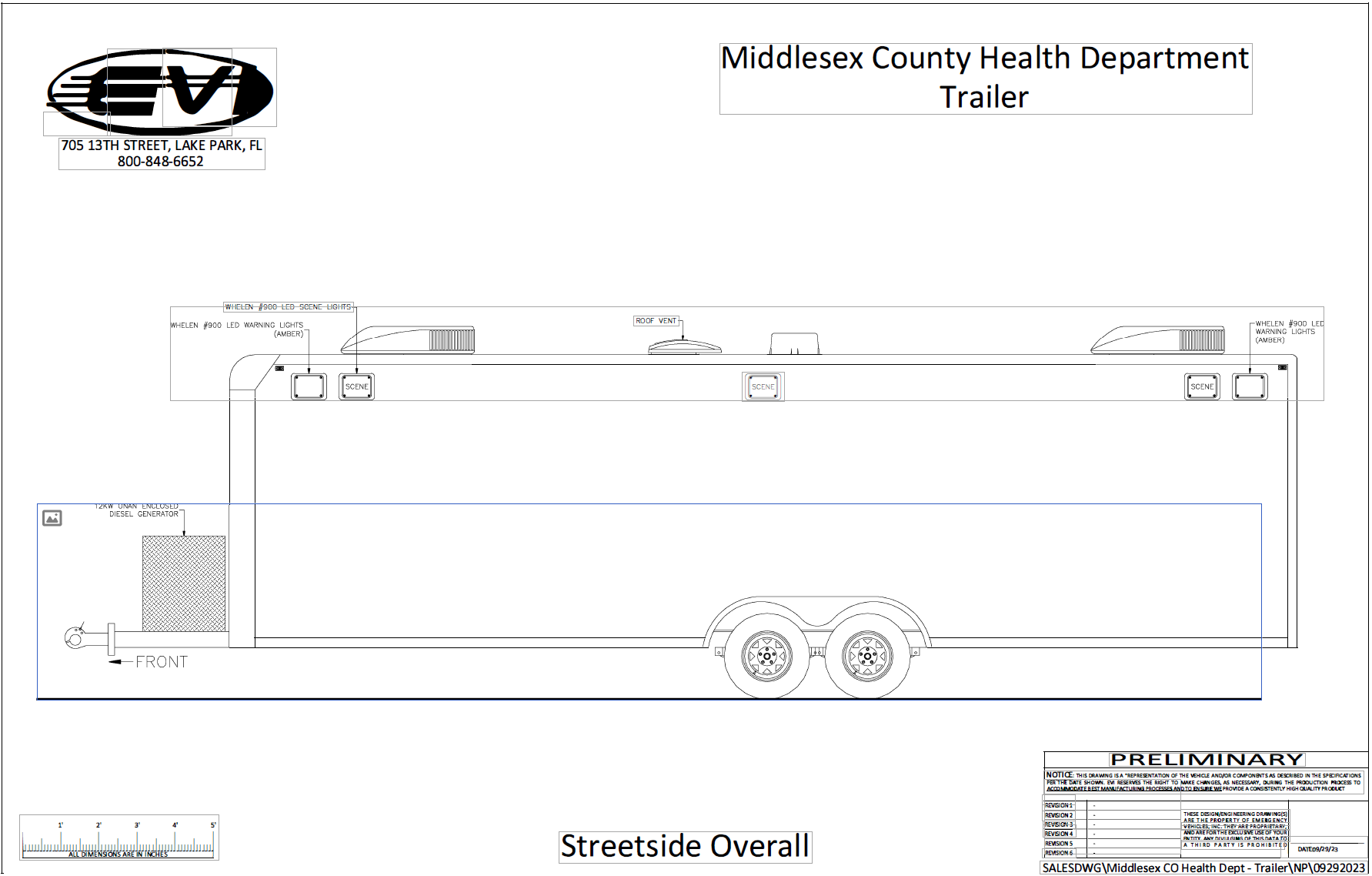 Middlesex County Helath Department Trailer